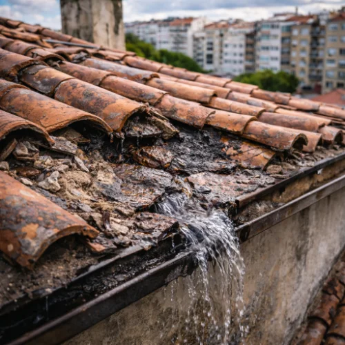 quanto custa impermeabilizar telhado lisboa com infiltração